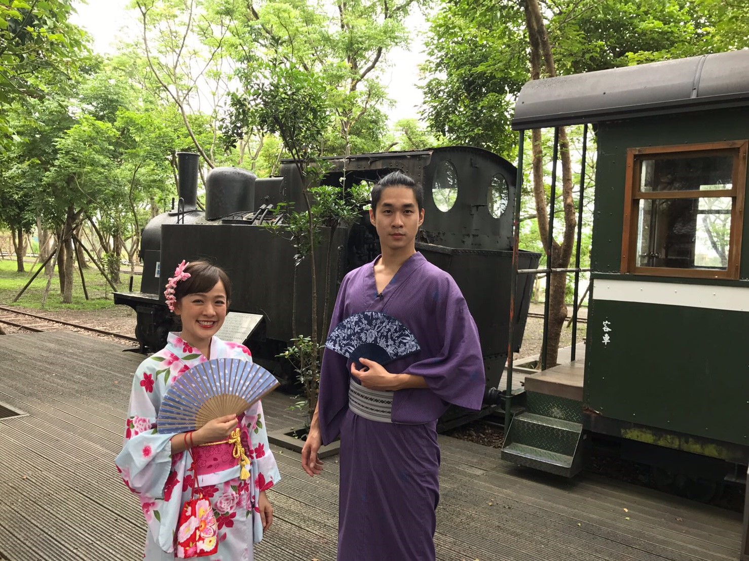 穿和服到罗东林场拍照才够sweet!宜兰6个男女通杀的情侣放闪热点