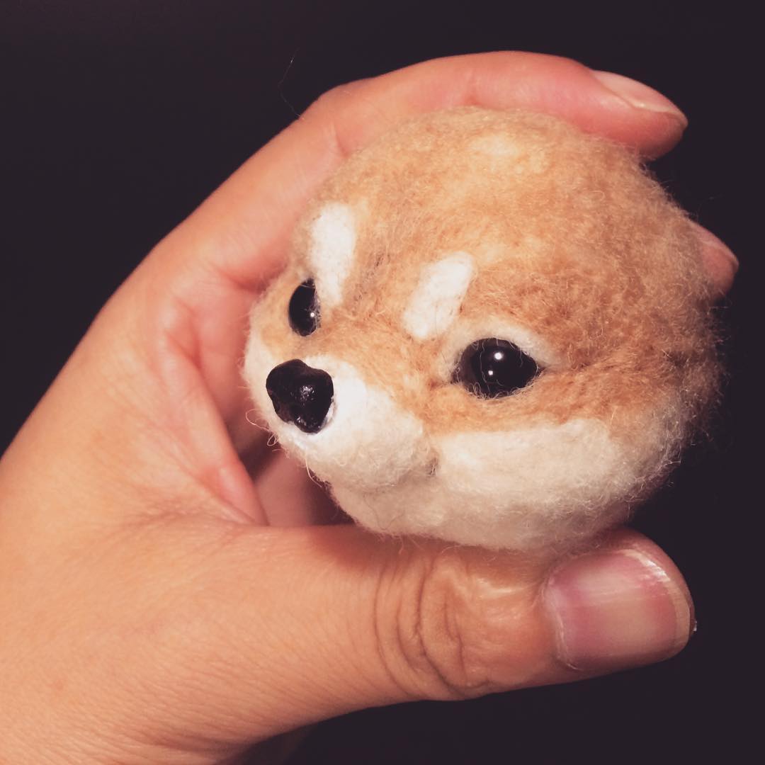 拟真又可爱的小动物羊毛毡特辑