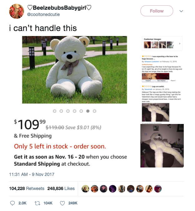 Teddy Bear meme.