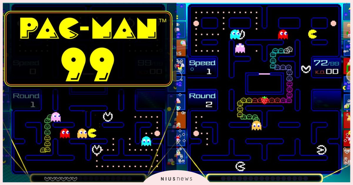 小精靈Switch遊戲《PAC-MAN 99》免費下載！「99人同時廝殺」超刺激